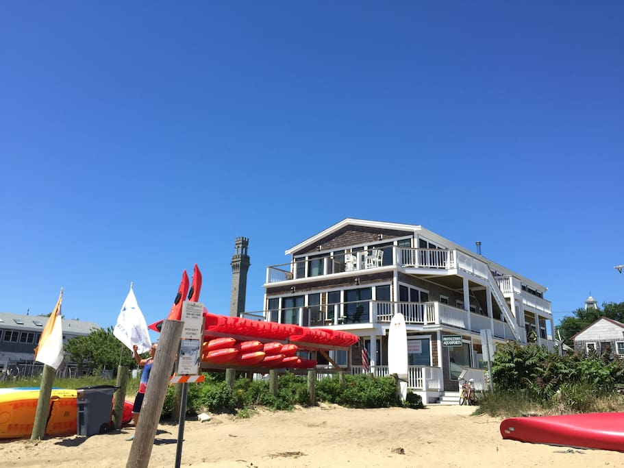 rent a paddle board on-site. your unit is on the top floor