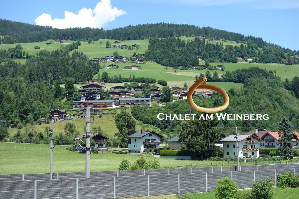 Hier befindet sich das Chalet!