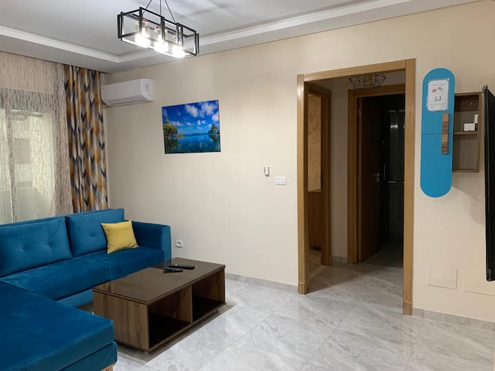 Cozy Apartment in Residence Zayatine in L’Aouina Apartments for Rent
