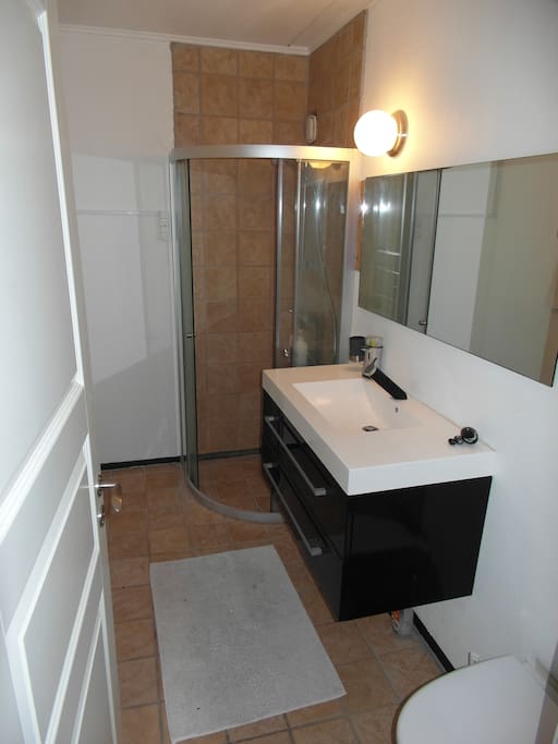 The bathroom