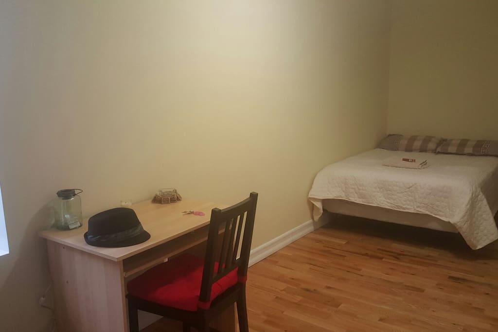 Spacious bedroom