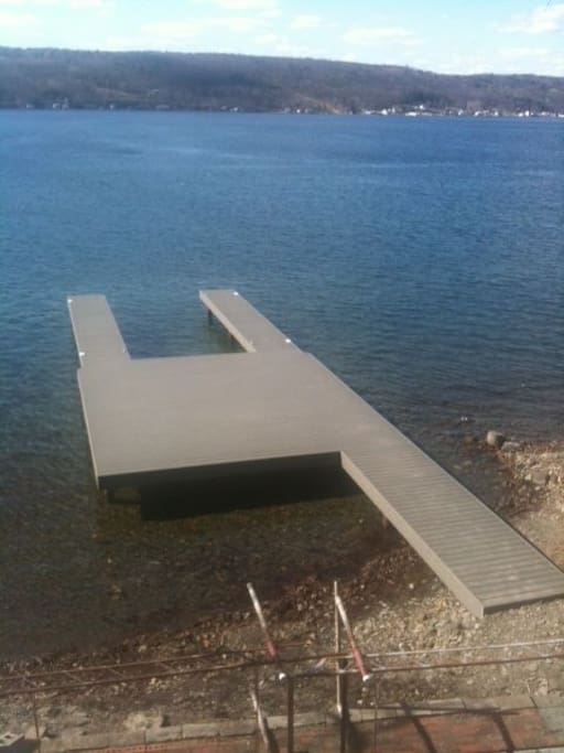 Beautiful permanent dock