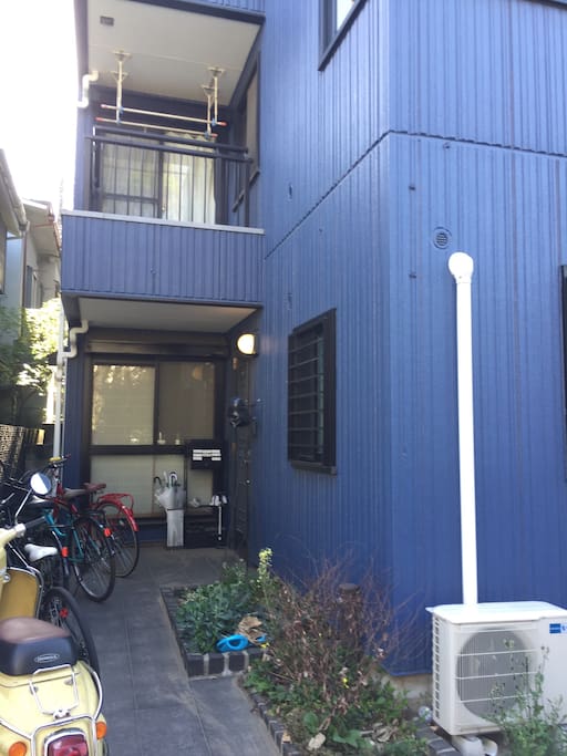 Blue house