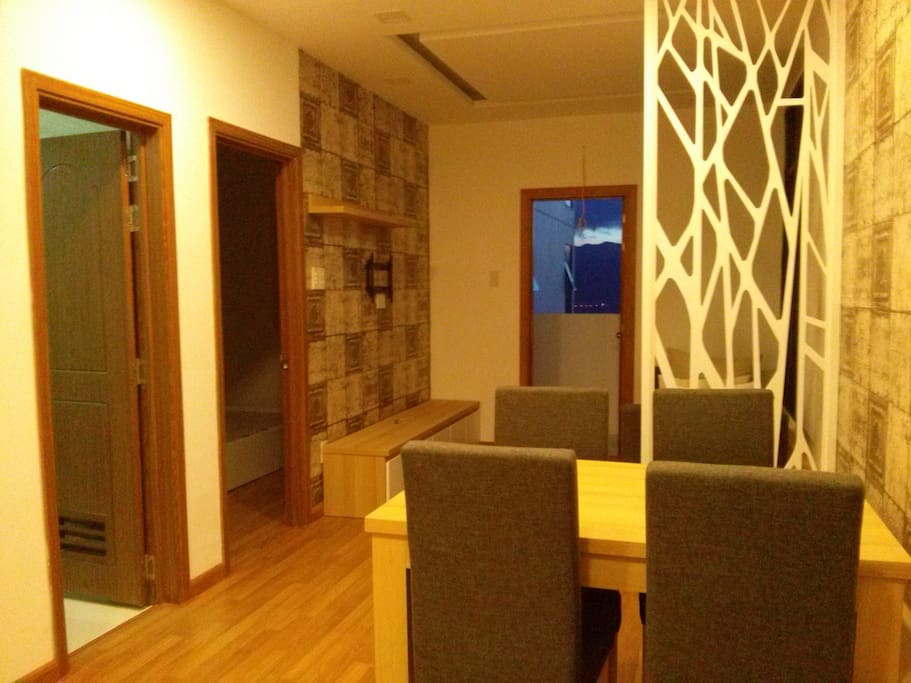 Living & Dinning room at nitght