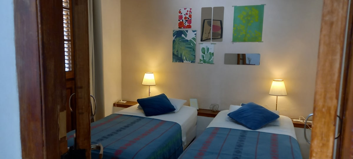 חדר 1 Hostal Bohemia havana עם מרפסת