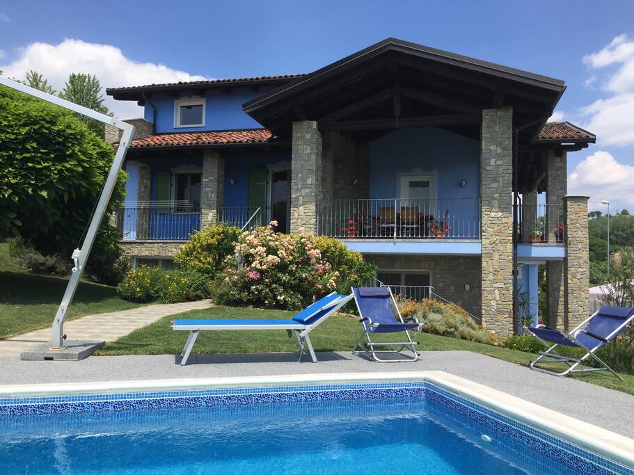 piscina e giardino