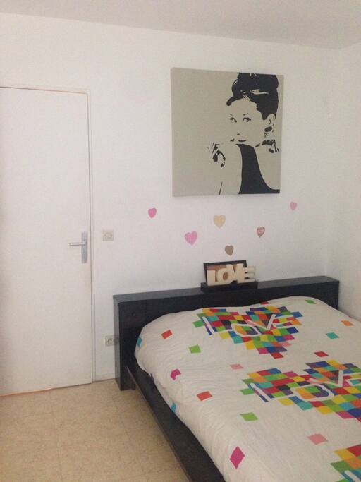 The double bedroom for you.