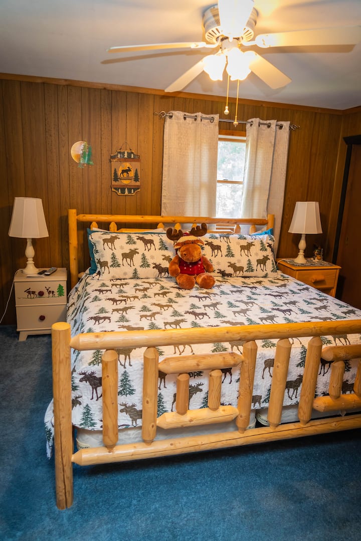 Cama de madera King