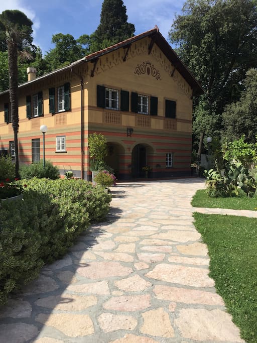 Main Entrance of the Villa