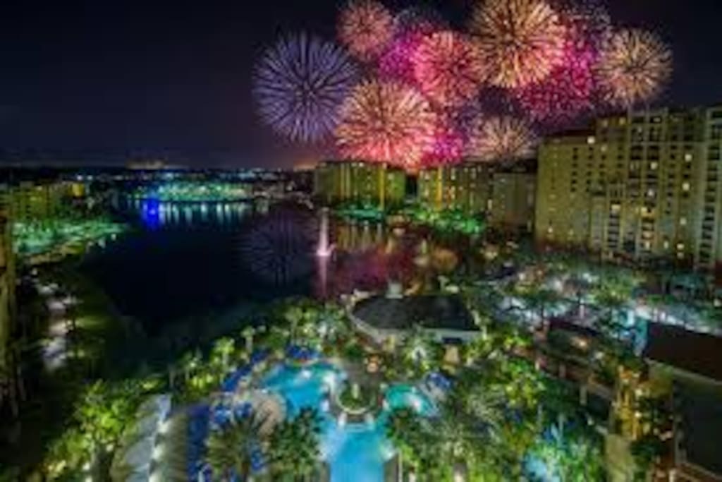 Disney Park Fireworks