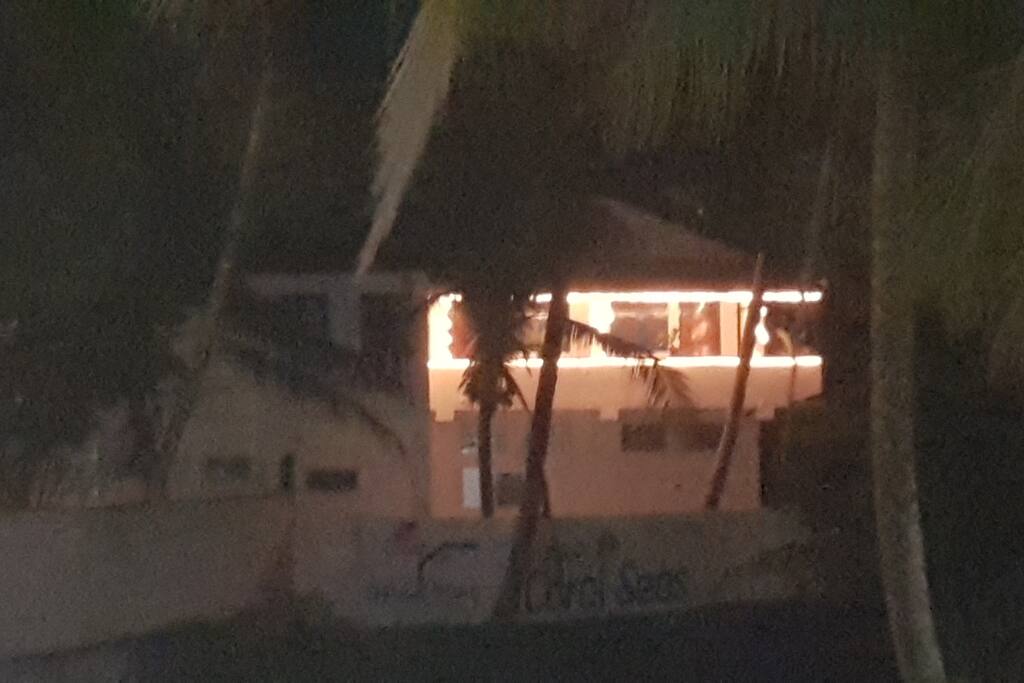 Beach side view