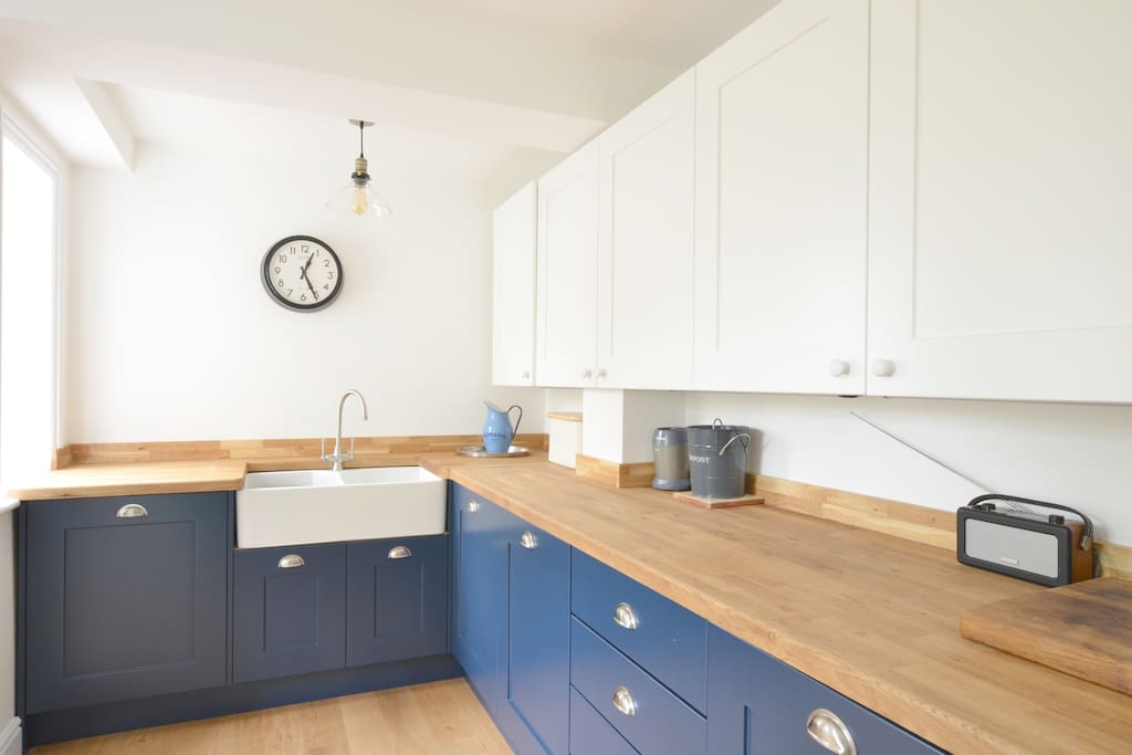 Kitchen, sink and storage