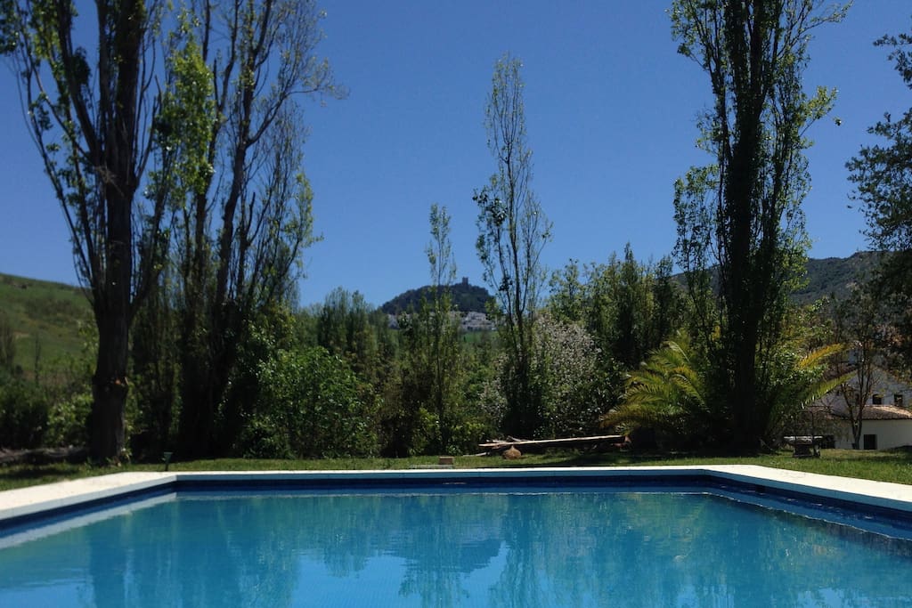 8x10 meter Pool with view to Zahara de la Sierra