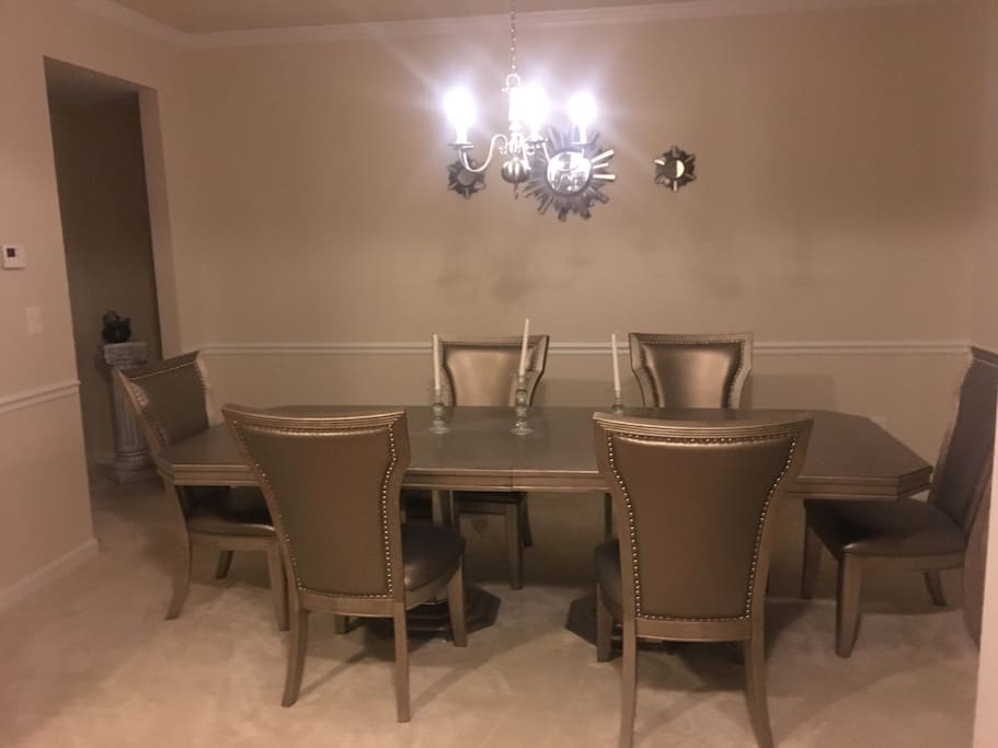 The dinning room, which no one ever uses lol.