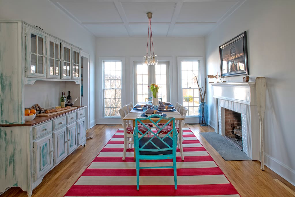 Dining Room--opens to the beautiful grass backyard