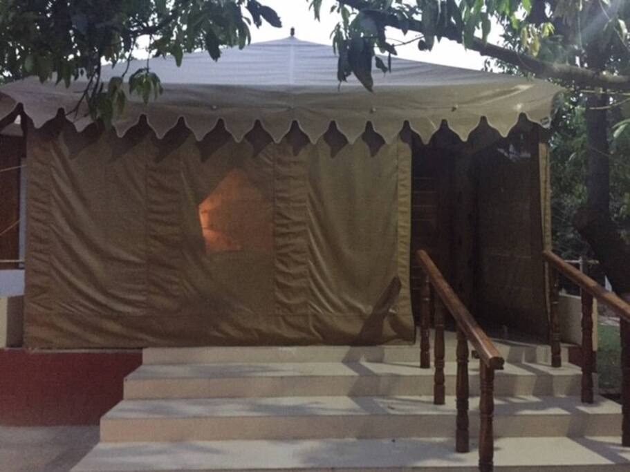 Beautiful Tented Accomodation exterior