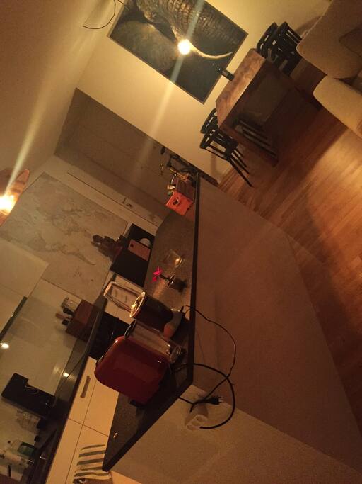 Living Room incl. Kitchen and Dining Space
