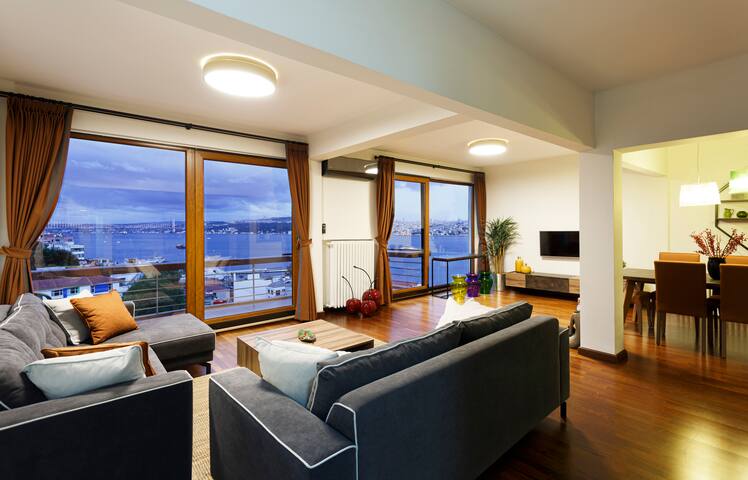 Magical Bosphorus View Apartment in Cihangir 23 gallery image 2
