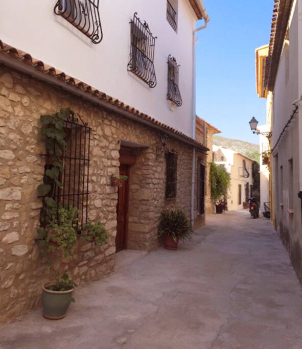 House stone faced located in Calle Iglesia.