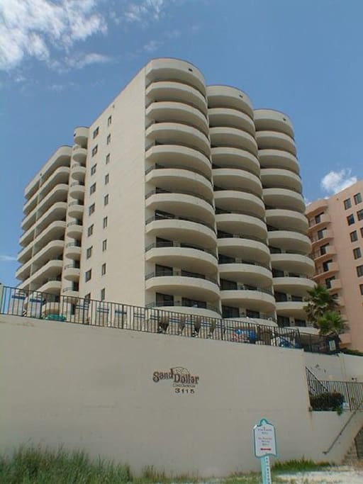 Building view from Beach