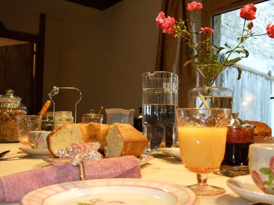 petit déjeuner maison
