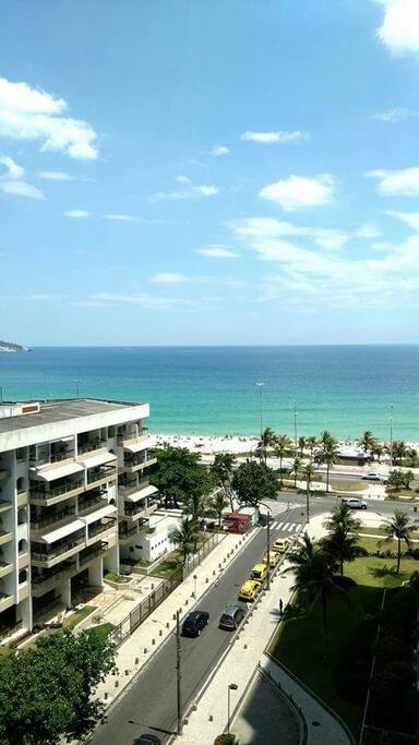 Vista do apartamento. View