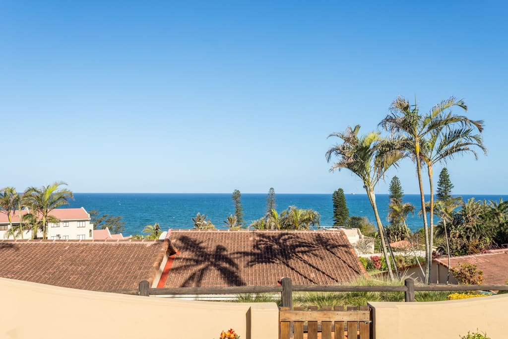 Very private unit with walled garden and lovely sea views. Good braai facilities.