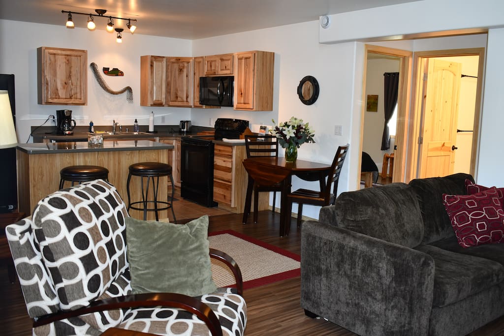 You will walk through the door and will see a beautiful, BRAND NEW condo!
