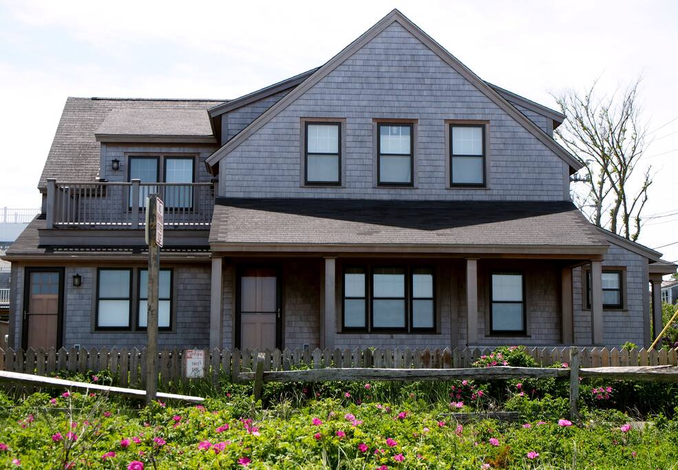 Front view of house. The first floor is Unit #1.