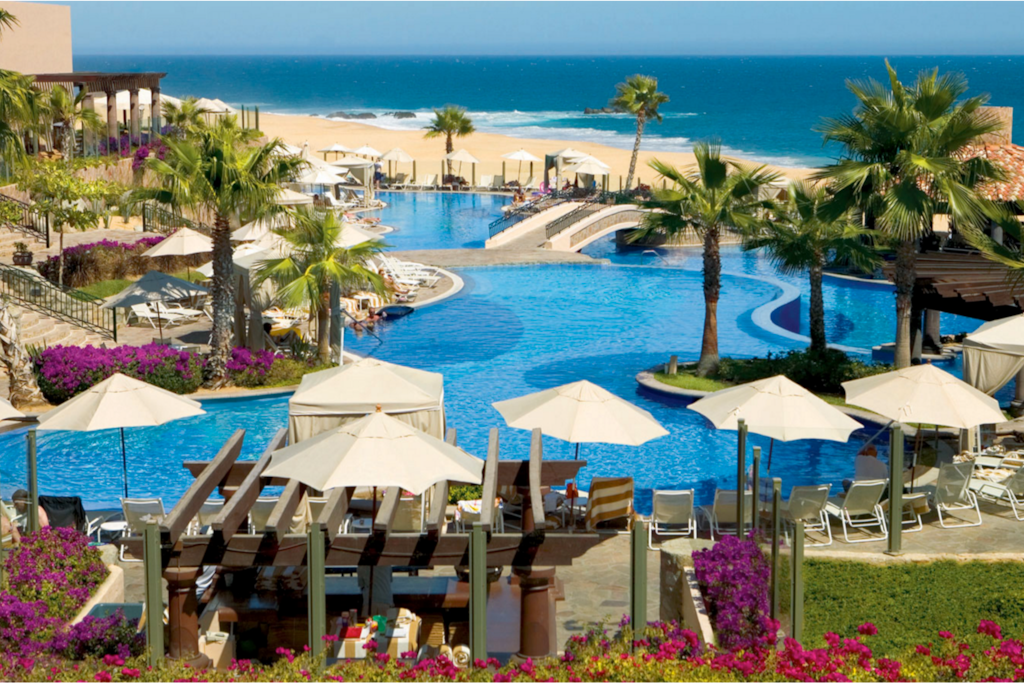 Pool and beach