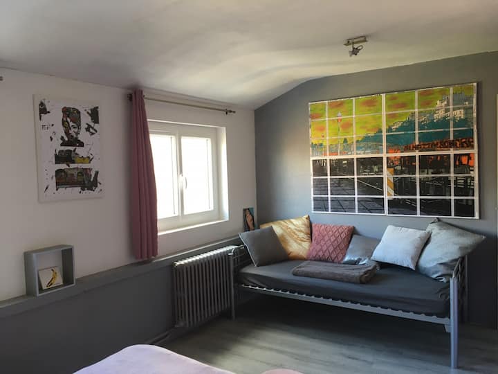 bedroom on the 2nd floor