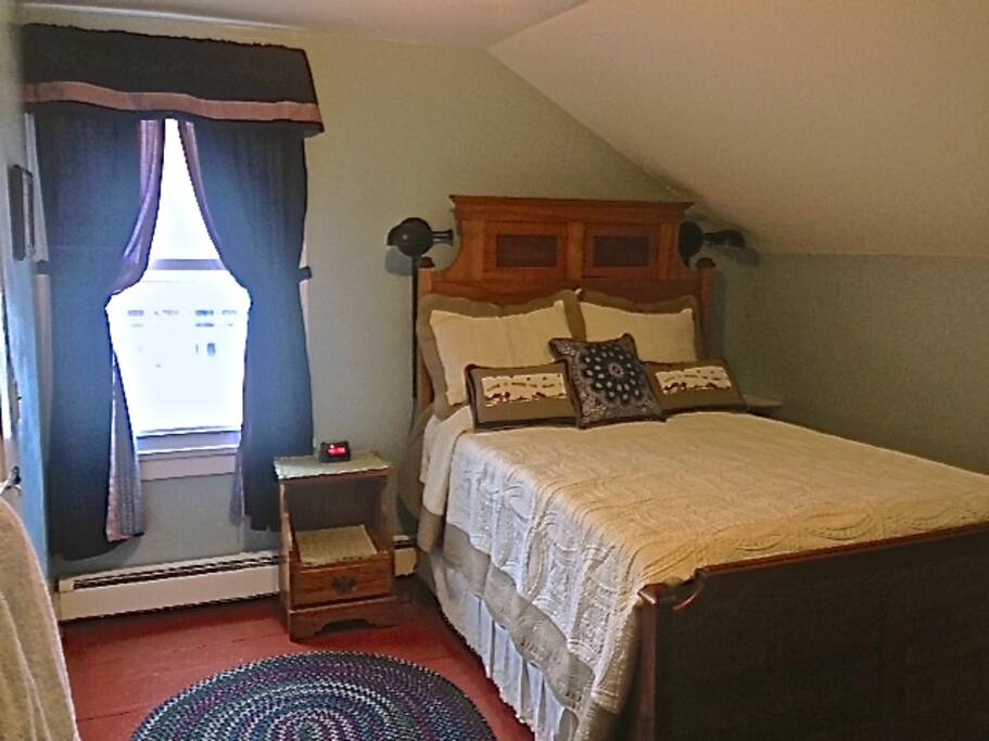 Room # 1
The Bluebell Room is right by the back second story deck.