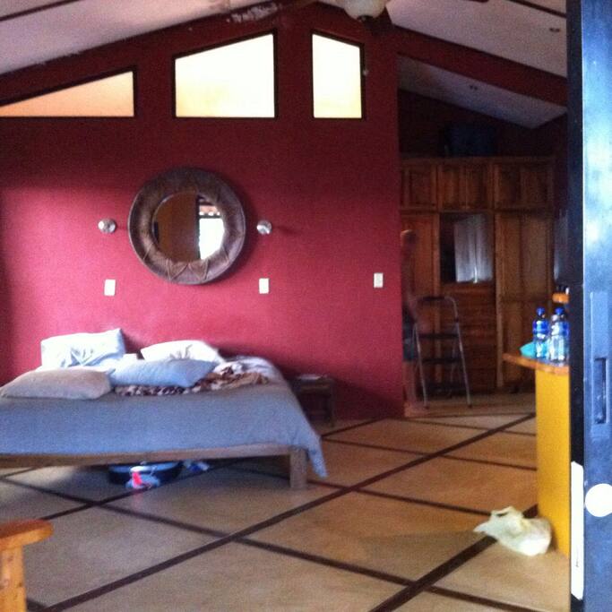 Cozy room in the middle of nature