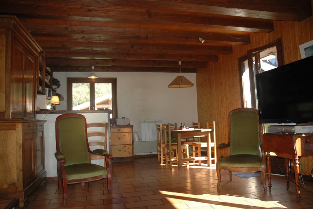 salon côté cuisine