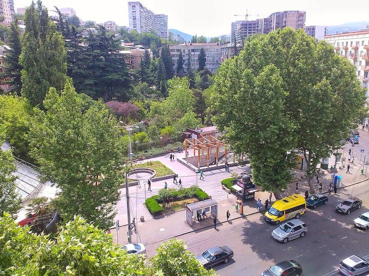 Apartment with a view on a garden Apartments for Rent in Tbilisi