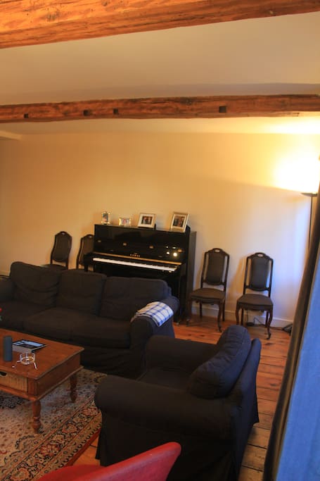 Piano is tuned and you're welcome to play!