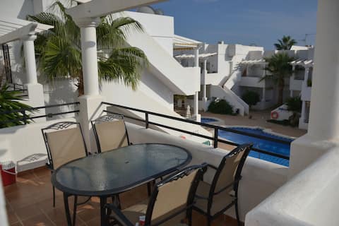 Airbnb con mejor rendimiento: Comfortabel appartement San Juan de los Terreros en Pulpí