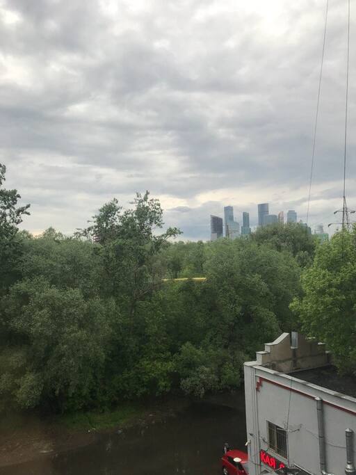 Вид на Москва Сити
