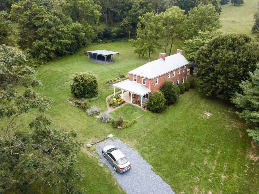 2 acres of land gives plenty of room to enjoy.