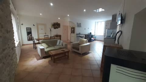 Apartment located in Lacaune-les-Bains.