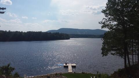 Sunset Bay: Amazing waterfront w/ dock on 5 acres!