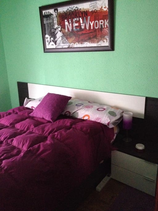 Dormitorio Principal con colchón y almohada