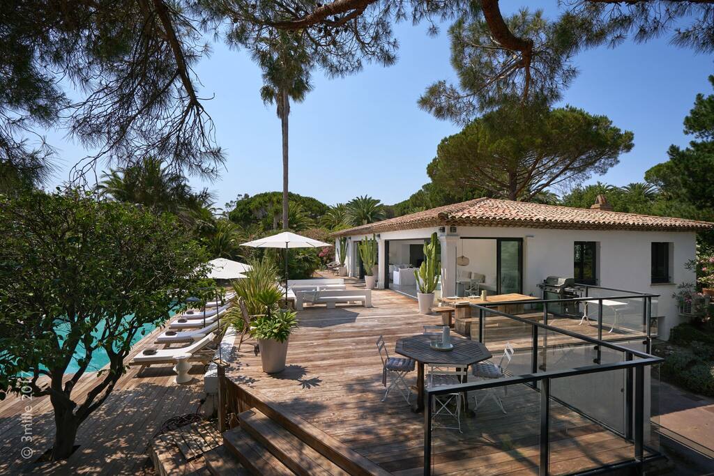 Les Parcs De St Tropez Le Ponant Hauser Zur Miete In Saint Tropez Provence Alpes Cote D Azur Frankreich