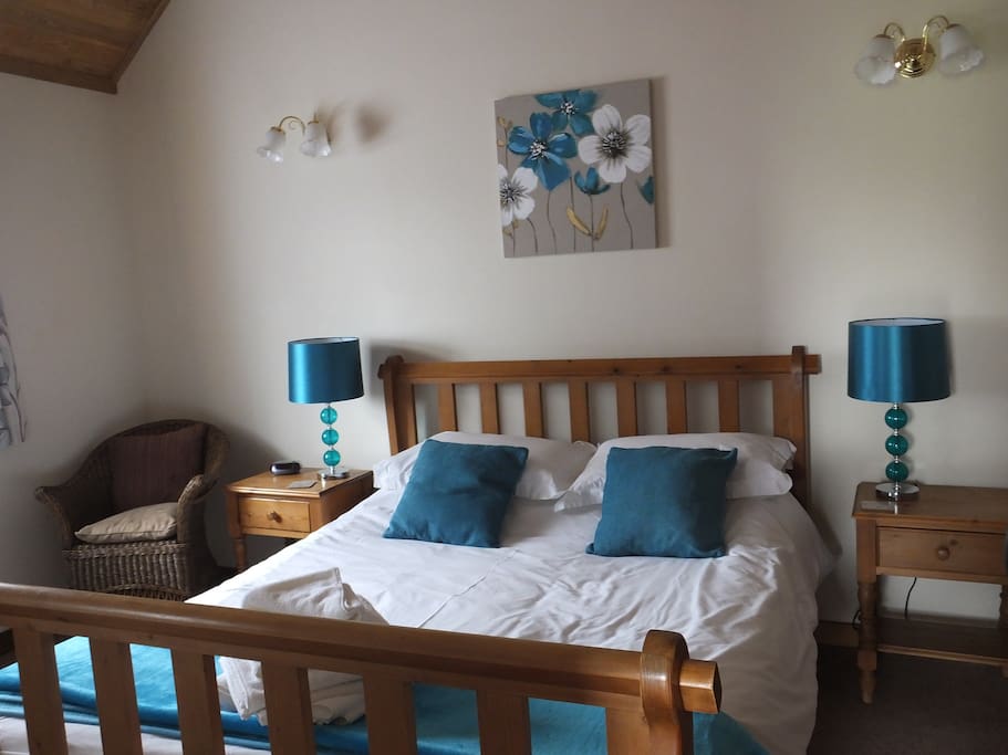 bedroom in Viking cottages