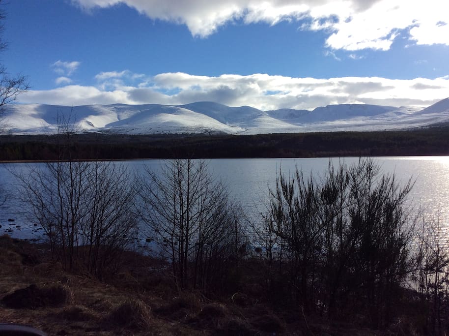 Local Cairngorm mountains