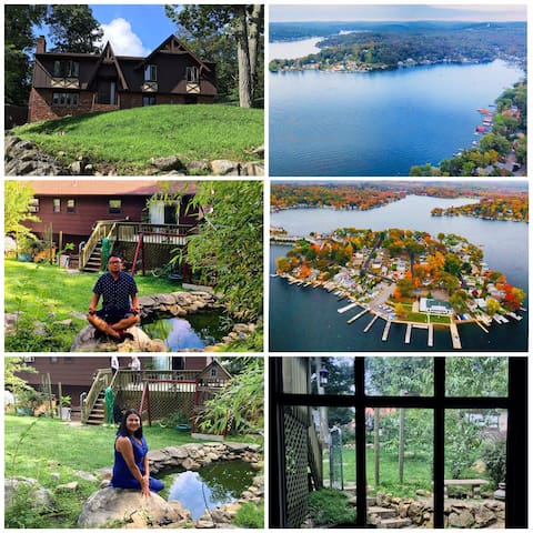Lake view Nest (first room #1) in Hopatcong Lake