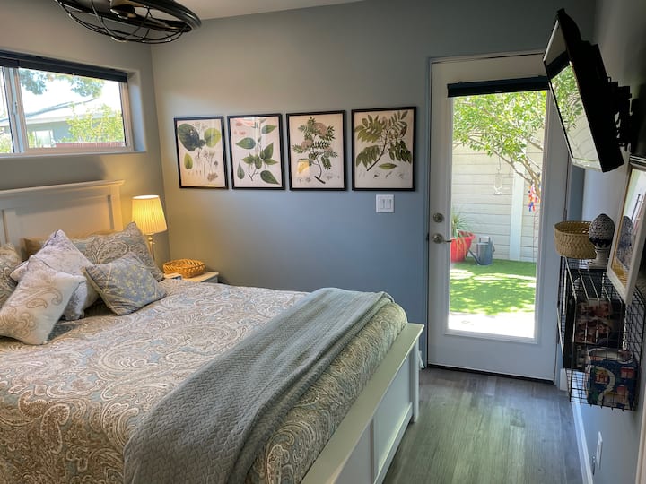 Chumba cha kulala chenye ufikiaji wa bustani ya kujitegemea