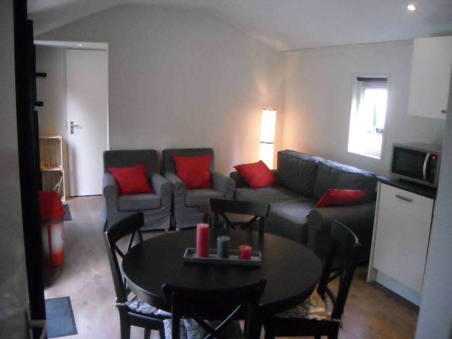 Woonkamer met slaapbank