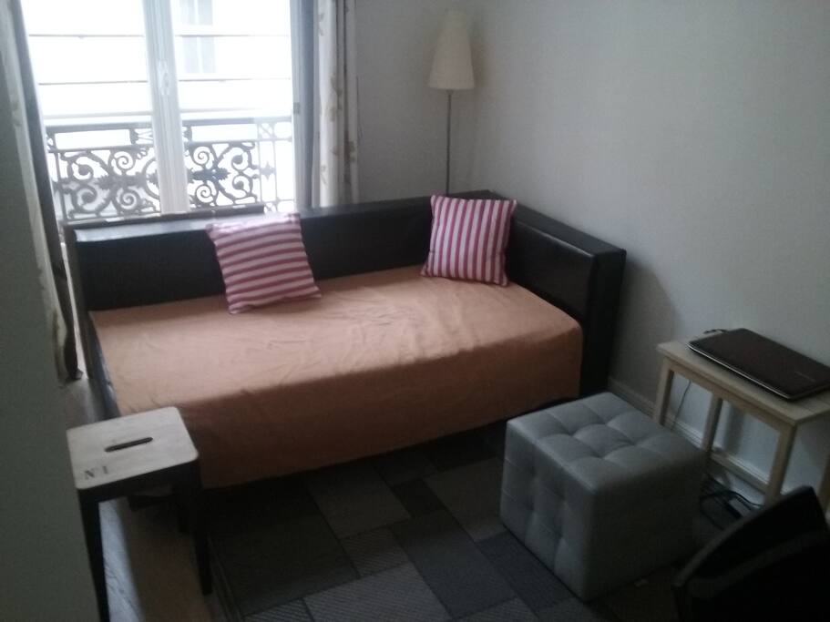 Living room with big couch 2