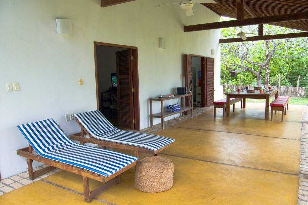 Varanda da casa